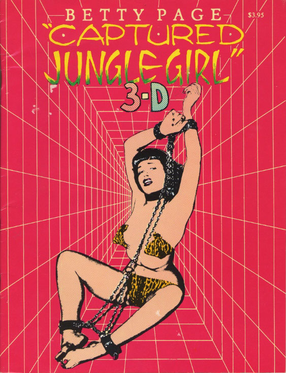 Betty Page Captured Jungle Girl 3-D