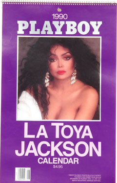 La Toya Jackson 1990 Calendar