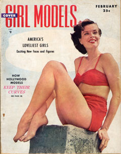 Cover Girl Models - 1950-02