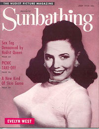Modern Sunbathing - 1954-07