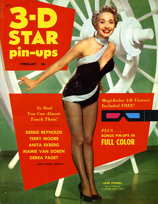 3-D Star Pin-Ups