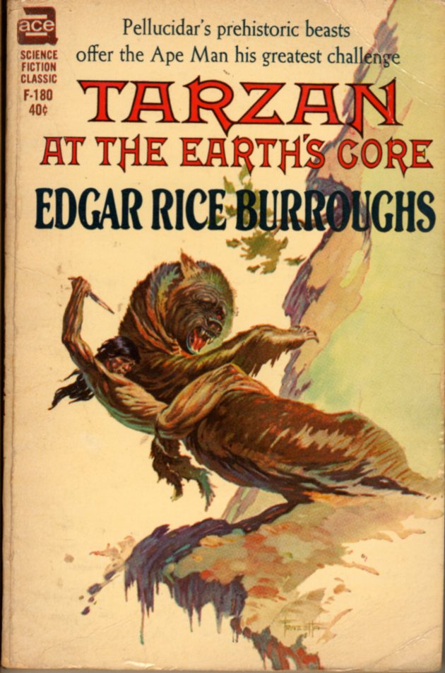 Ace #F-180 - Tarzan at the Earth's Core