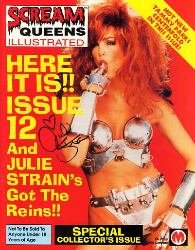 Scream Queens Ill. # 12 Autograph copy